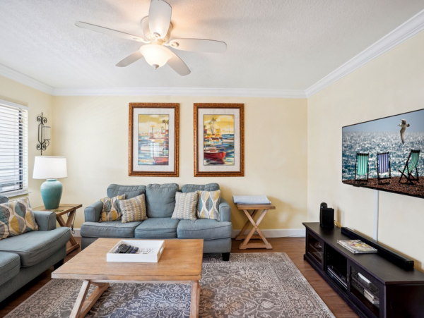 Beachfront Indian Rocks Three Bedroom Rental Condo